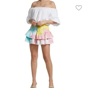 LoveShackFancy Laden Skirt